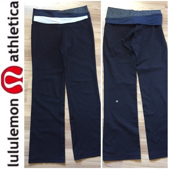 🍋Lululemon Tri Geo/Herringbone Reversible Tights 8 - Picture 3 of 9